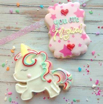 Glitter Sprinkles the Unicorn Cookie Cutter - Sweetleigh 