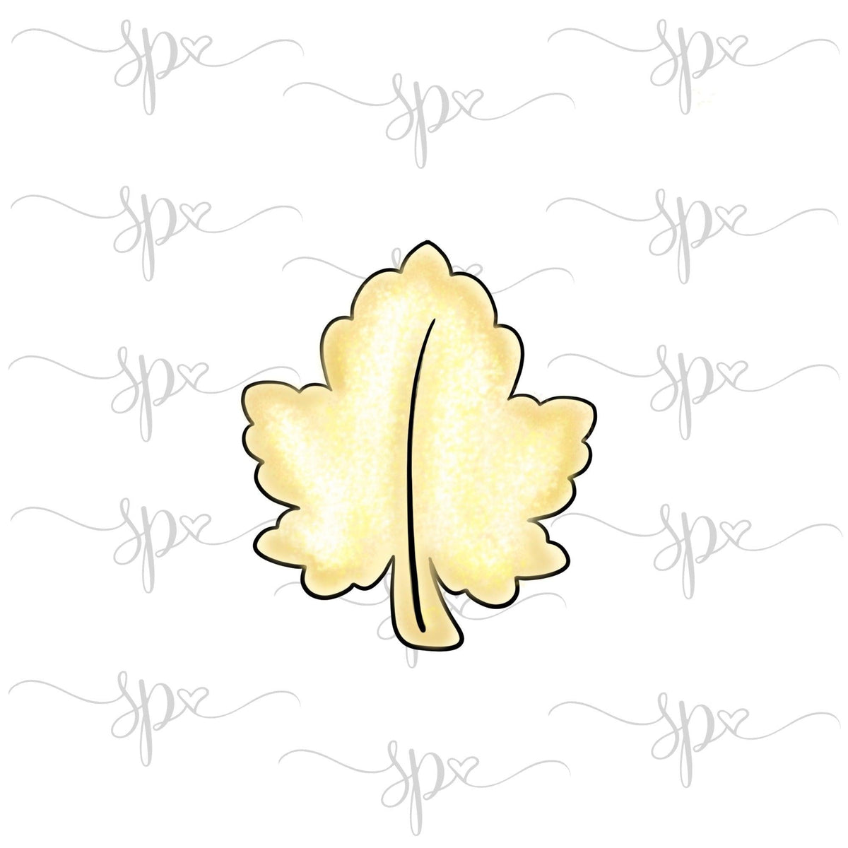 Golden Leaf Cookie Cutter - Sweetleigh 