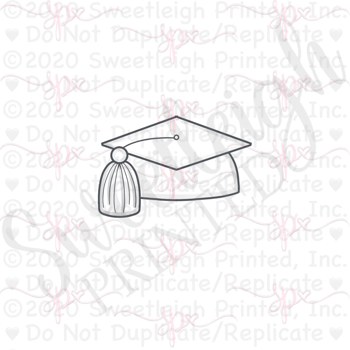 Grad Cap 2021 Cookie Cutter - Sweetleigh 