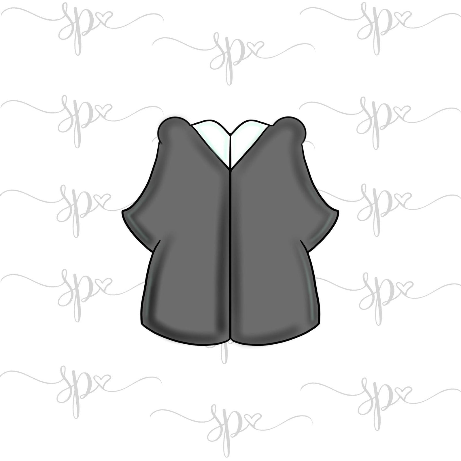 Graduation Gown Cookie Cutter - Sweetleigh 