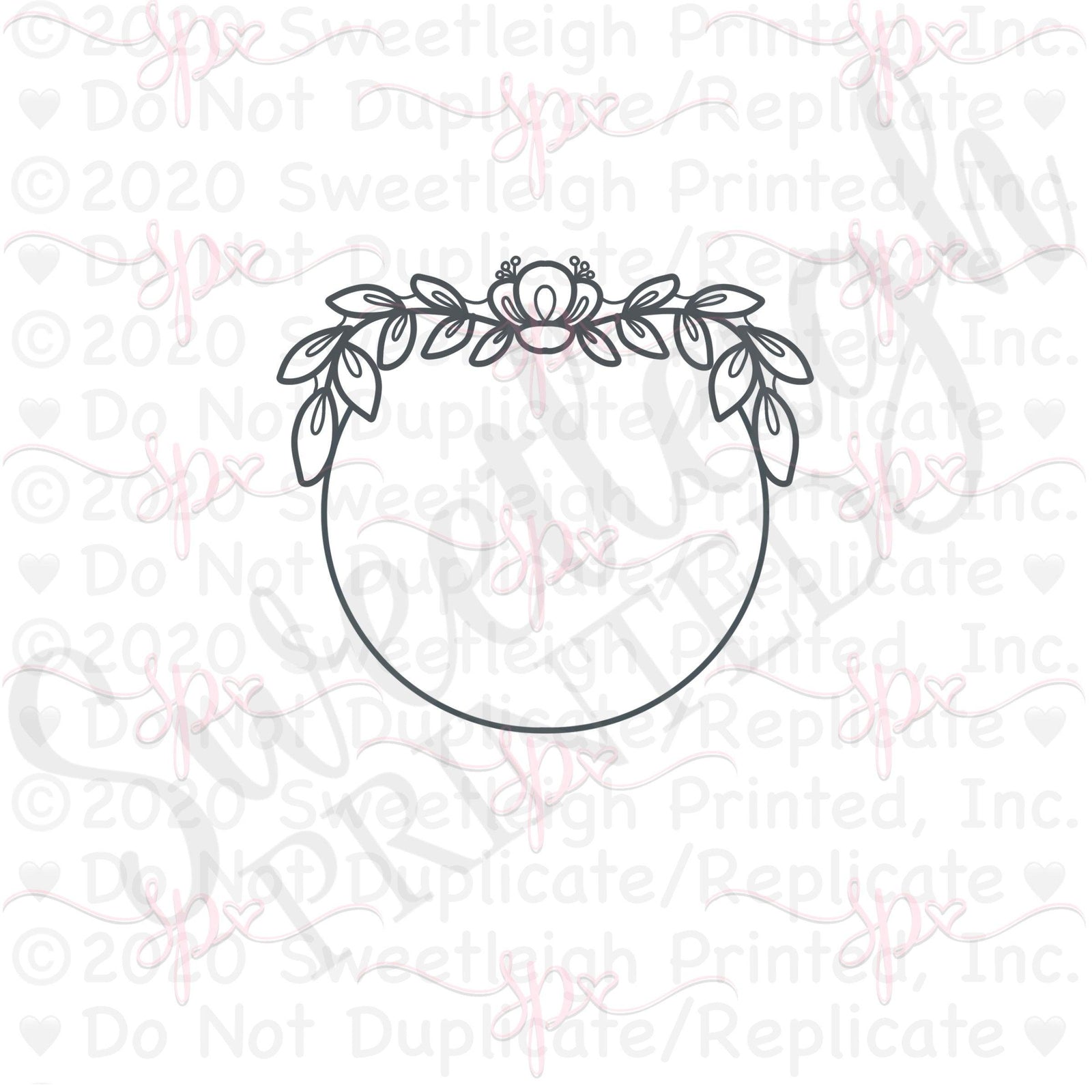 Greenery Shape 2 Cookie Cutter - Sweetleigh 