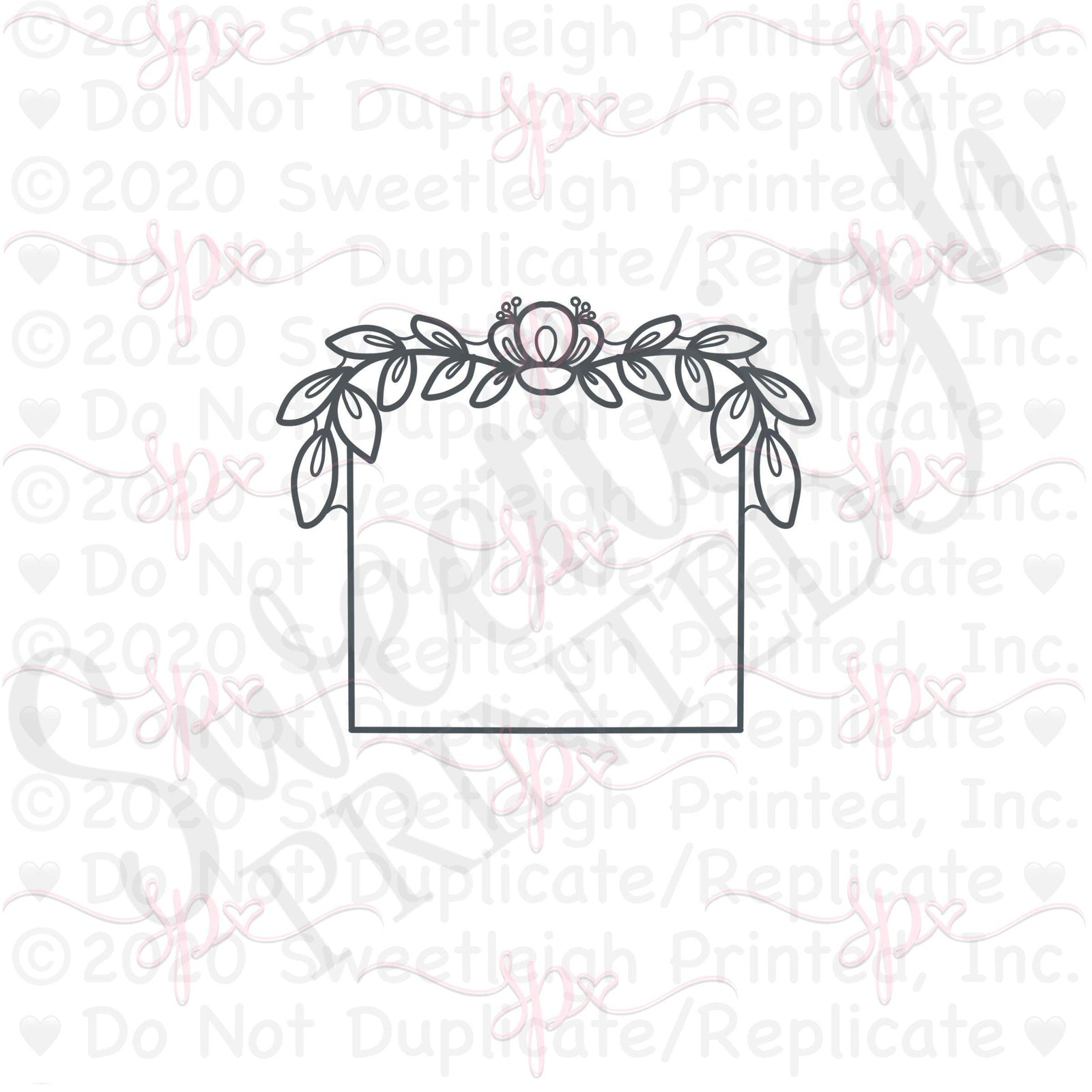 Greenery Shape 3 Cookie Cutter - Sweetleigh 