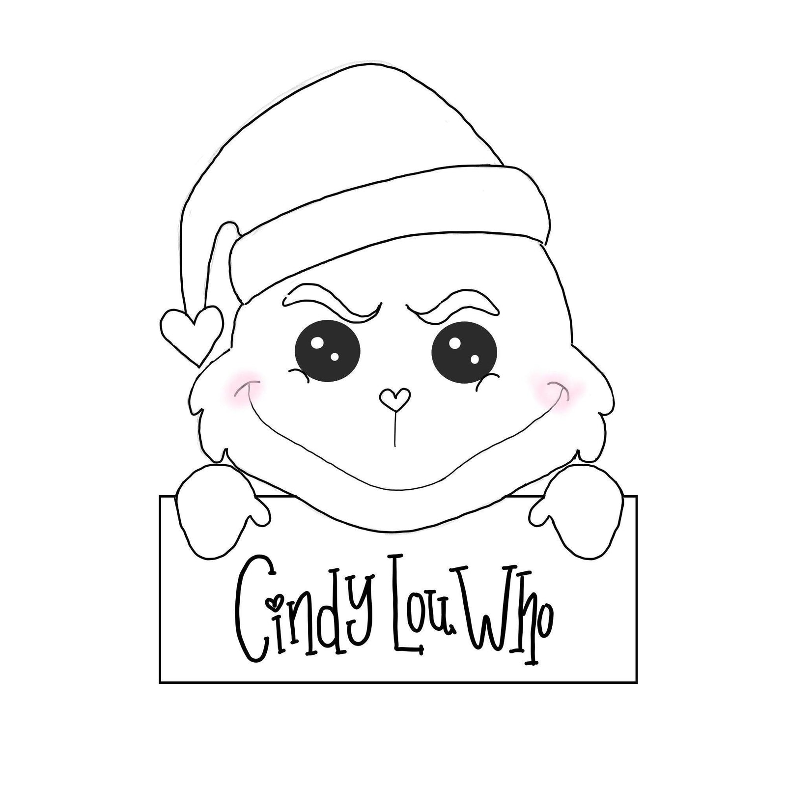 Grinchy Plaque Cookie Cutter - Sweetleigh 