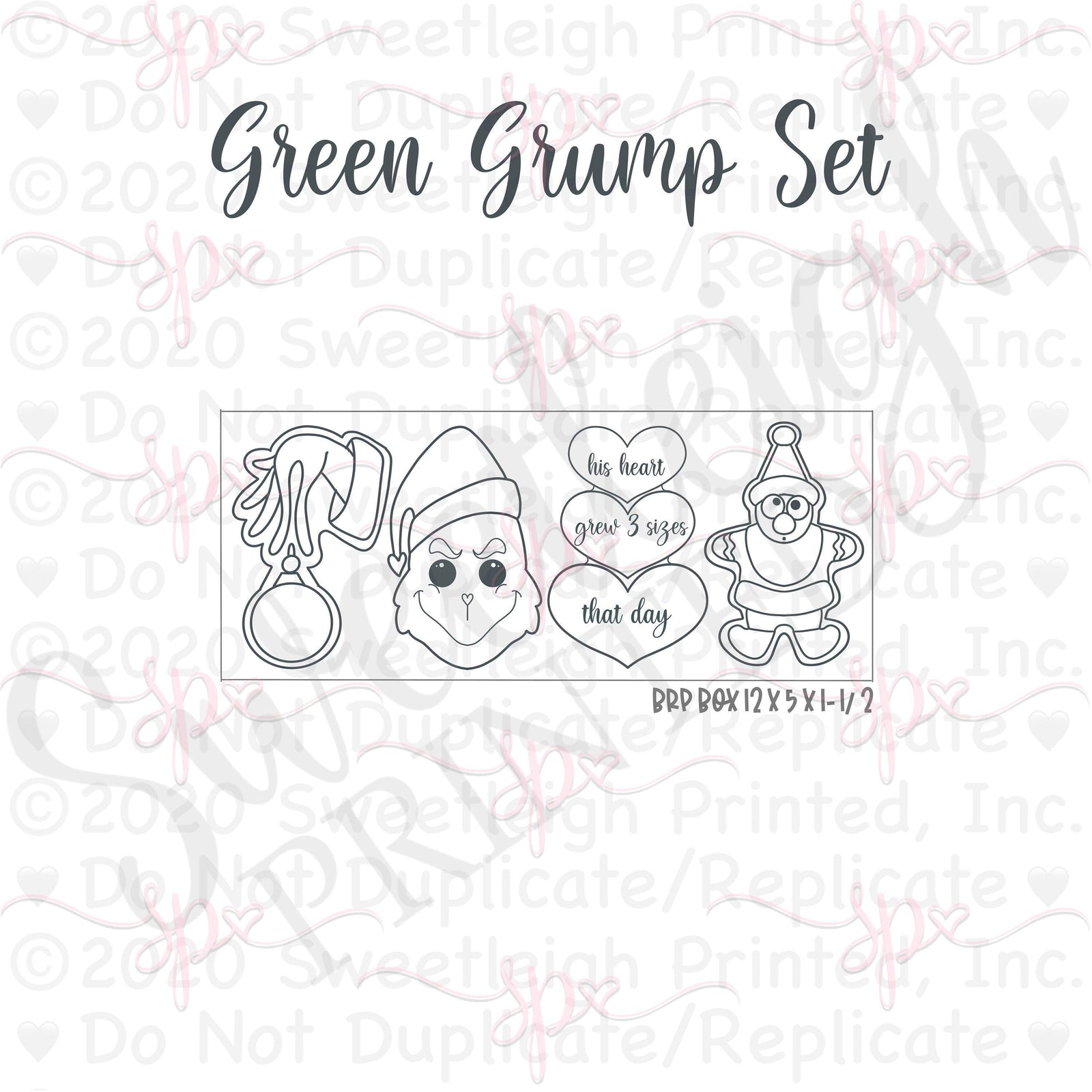 Grump Cookie Cutter Set - Sweetleigh 