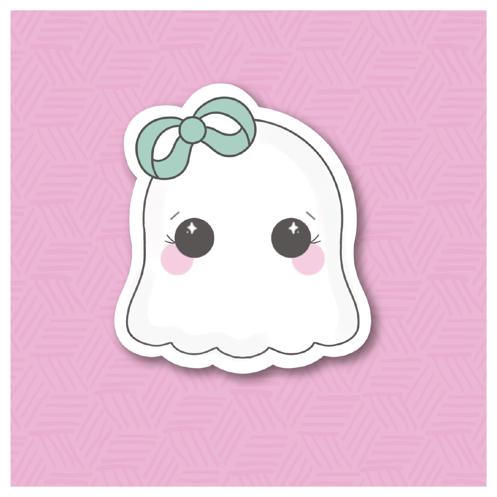 Cute Pink Bow Sticker for Sale by The Sticker Shop