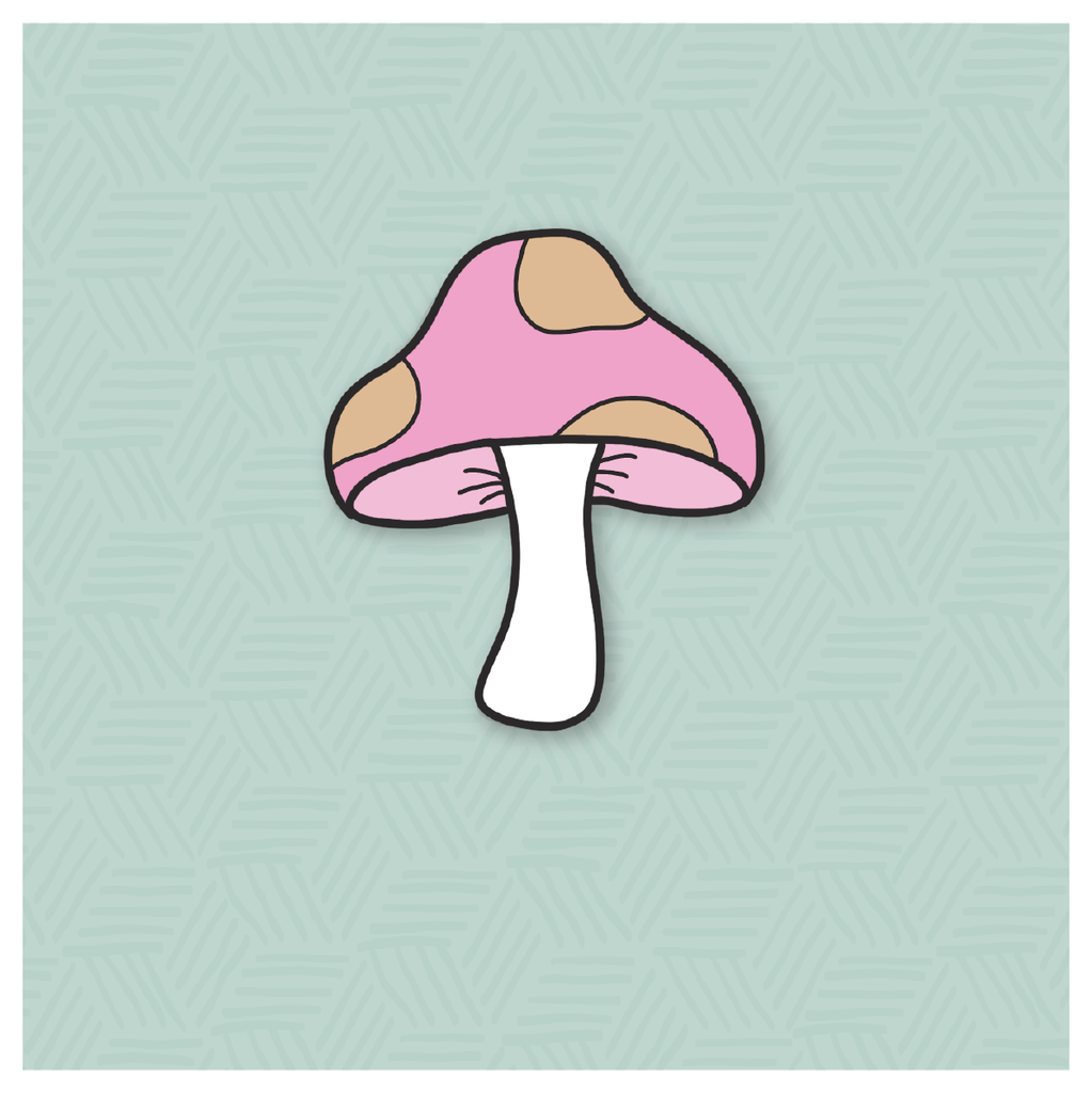Double Mushroom Cookie Cutter - Sweetleigh
