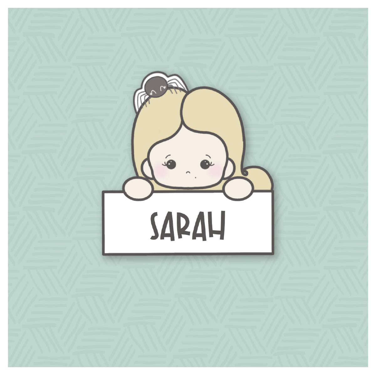 Sarah Witch Plaque Cookie Cutter