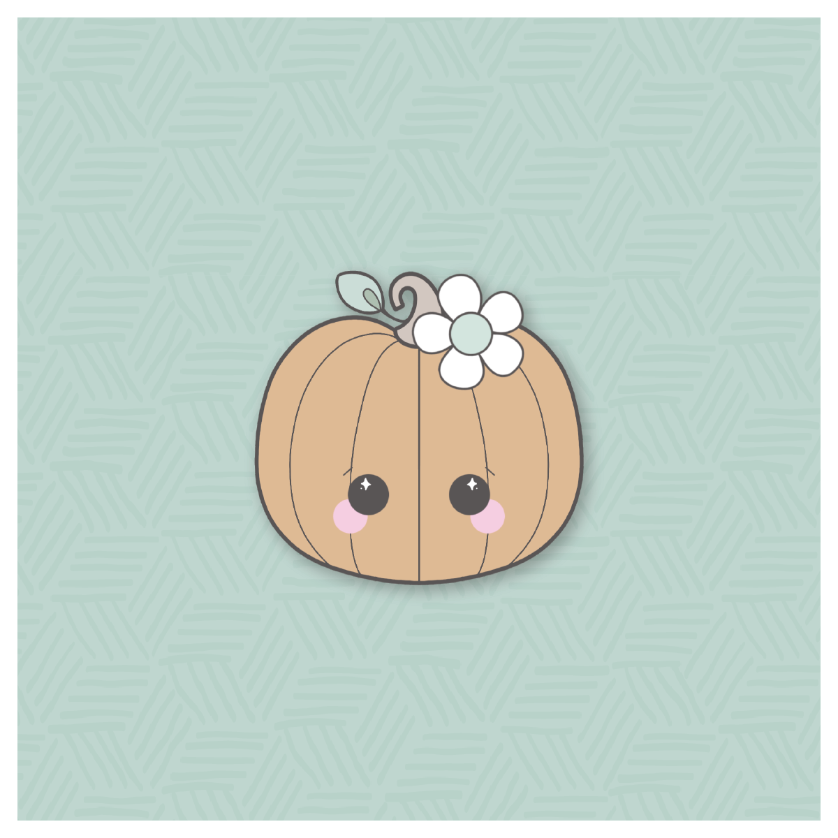 Daisy Pumpkin 2022 Cookie Cutter