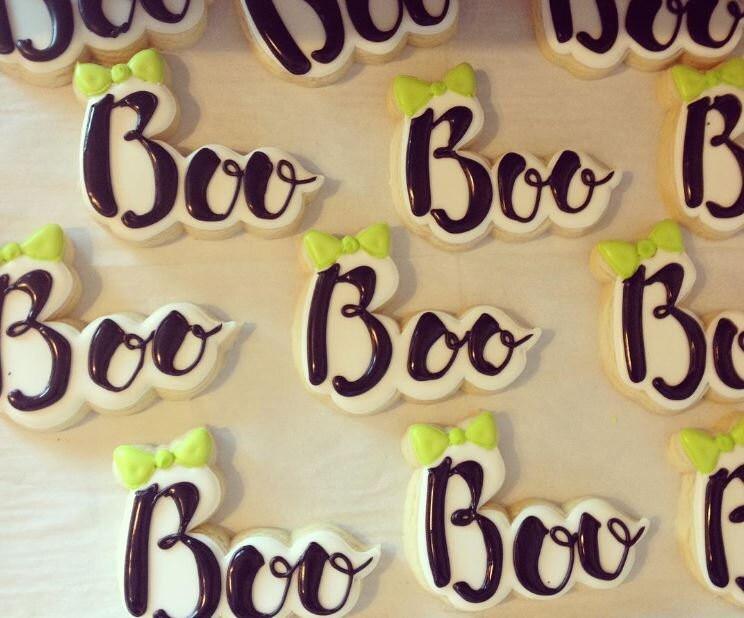Hand Lettered Girly Boo Cookie Cutter - Sweetleigh 