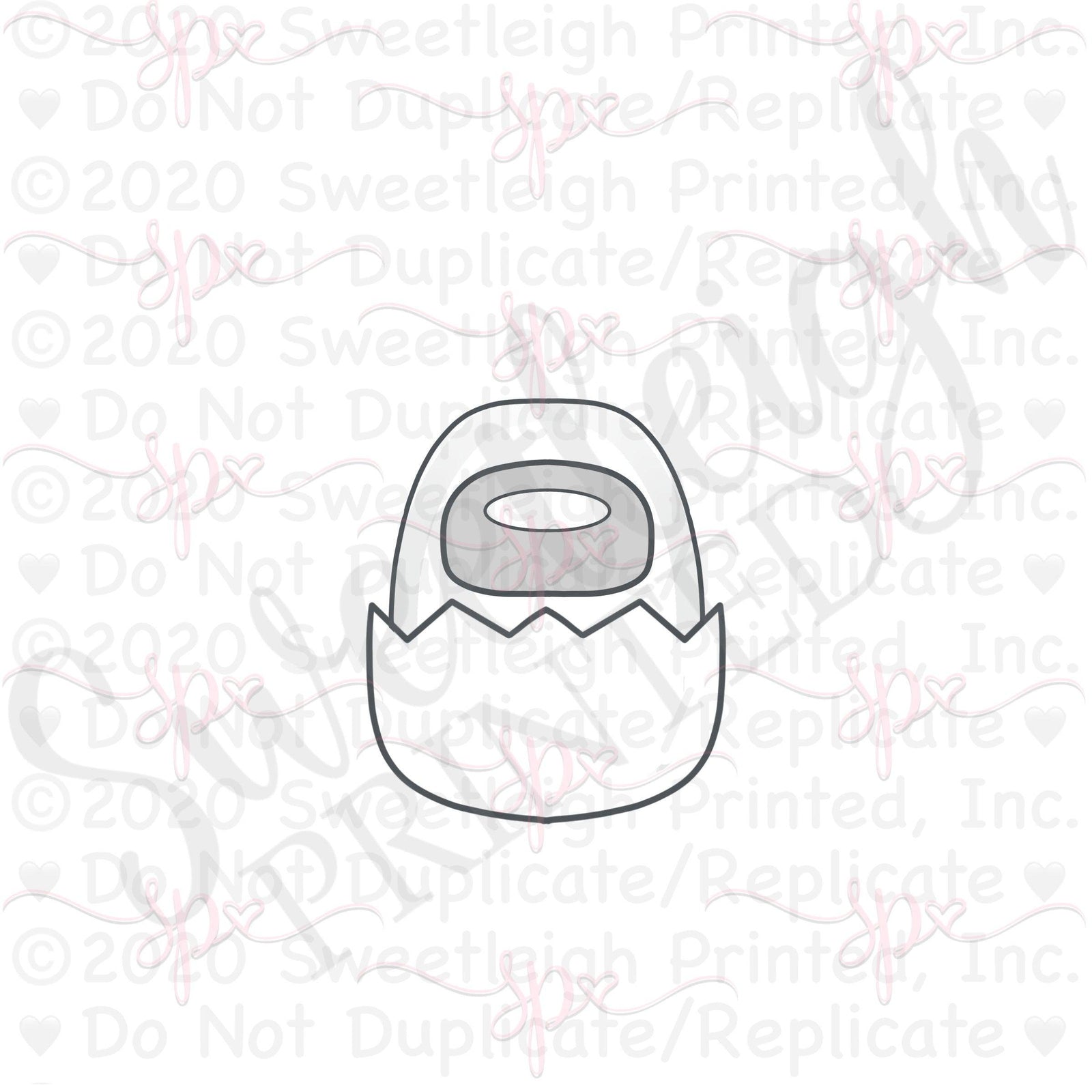 Hatched Crew Cookie Cutter - Sweetleigh 