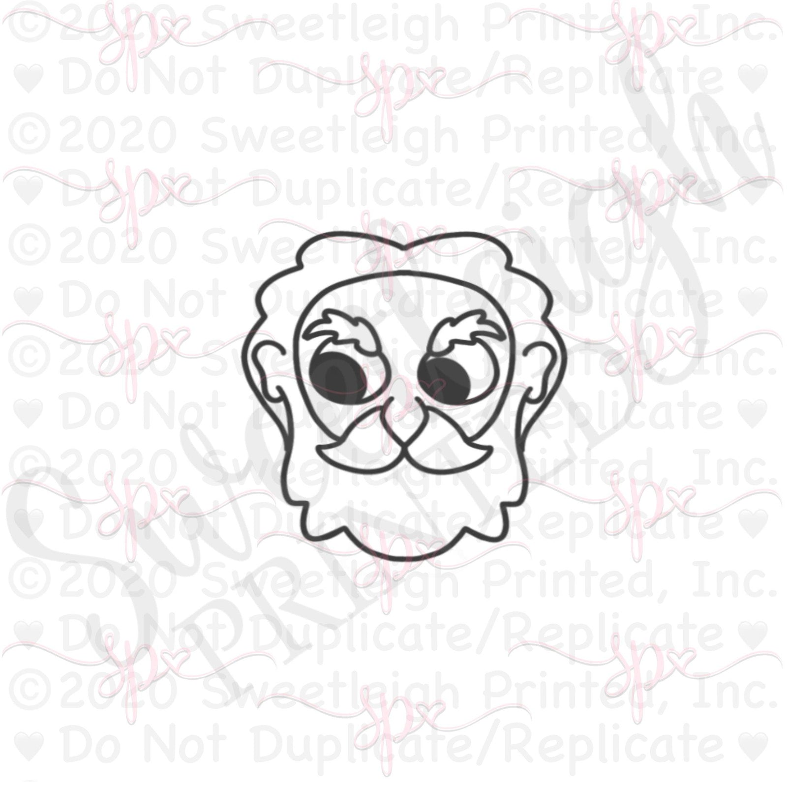 Haunted Mansion Ghost 1 Cookie Cutter - Sweetleigh 