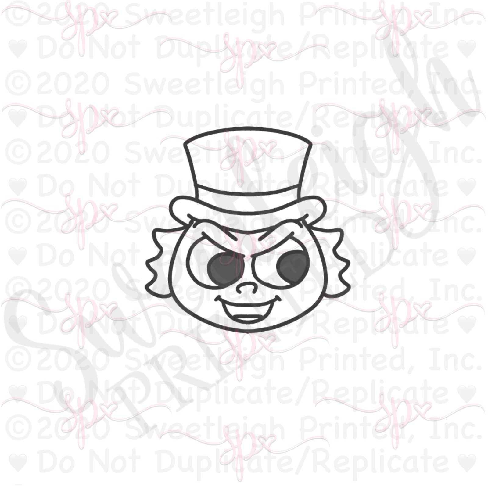 Haunted Mansion Ghost 2 Cookie Cutter - Sweetleigh 