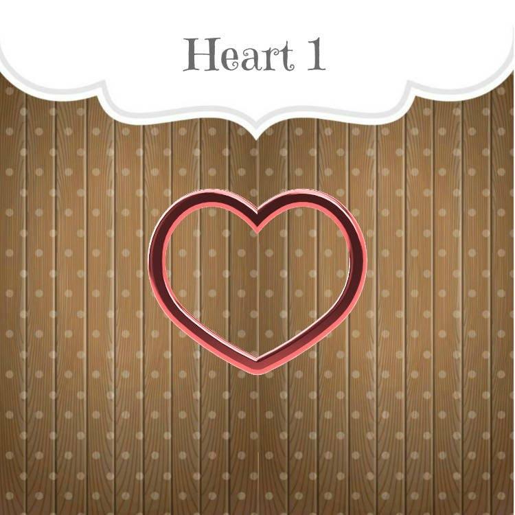 Heart 1 Cookie Cutter - Sweetleigh 