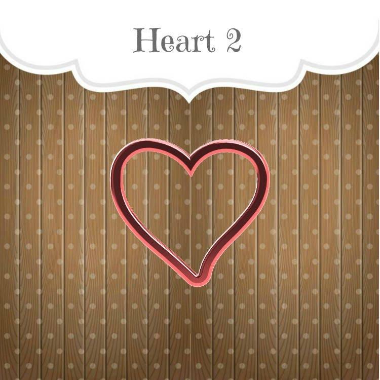 Heart 2 Cookie Cutter - Sweetleigh 
