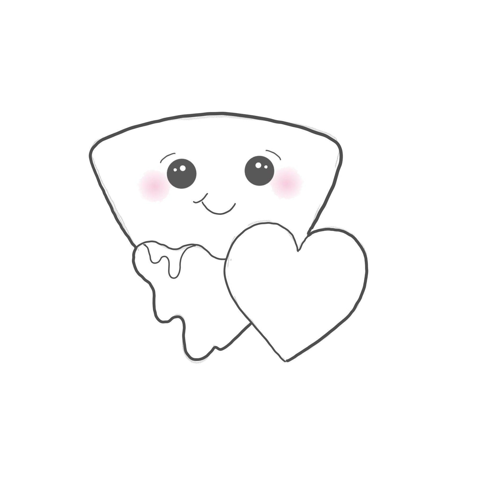 Heart Nacho Chip Cookie Cutter - Sweetleigh 