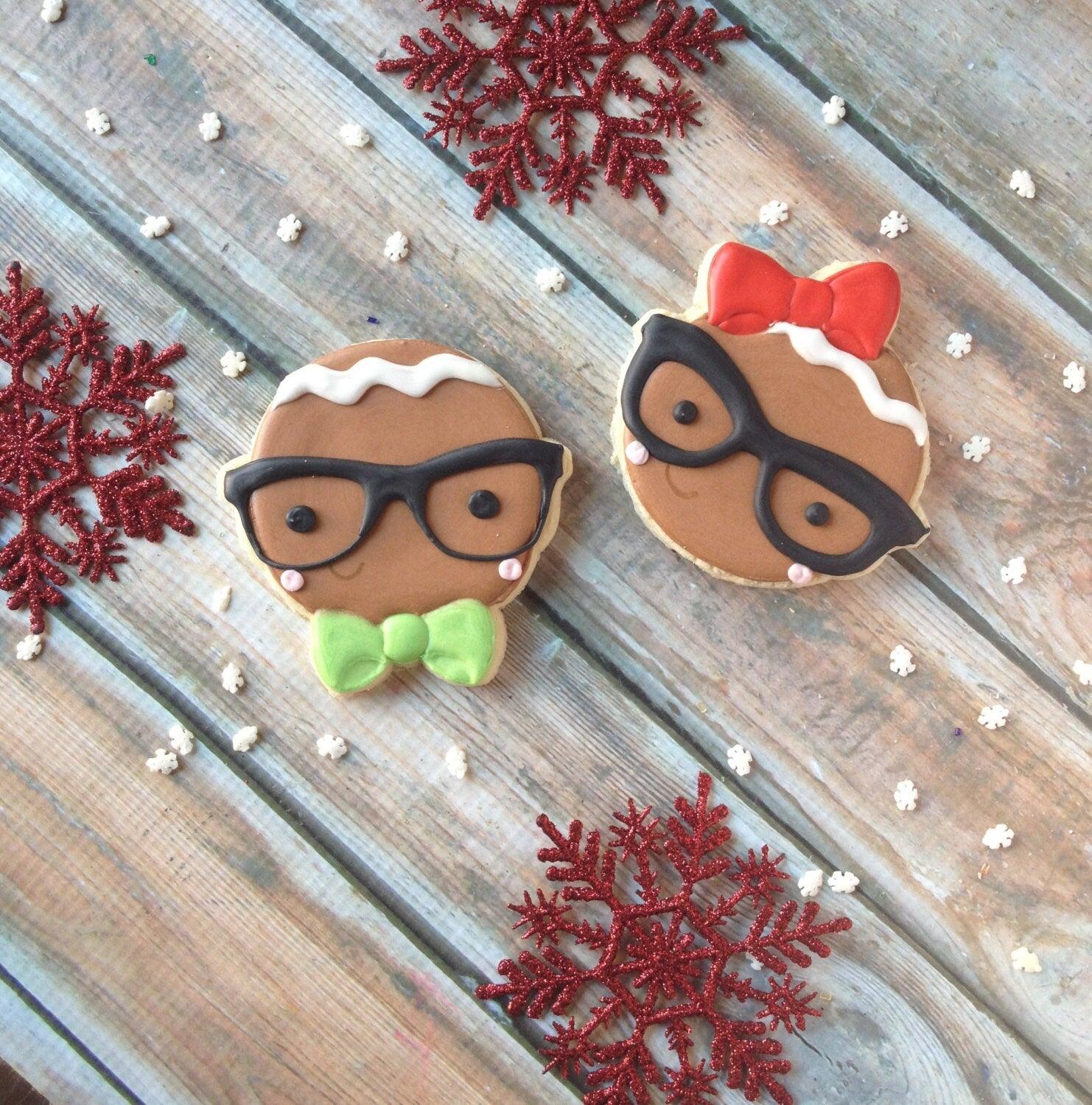 Hipster Gingerbread Cookie Cutters - Sweetleigh 