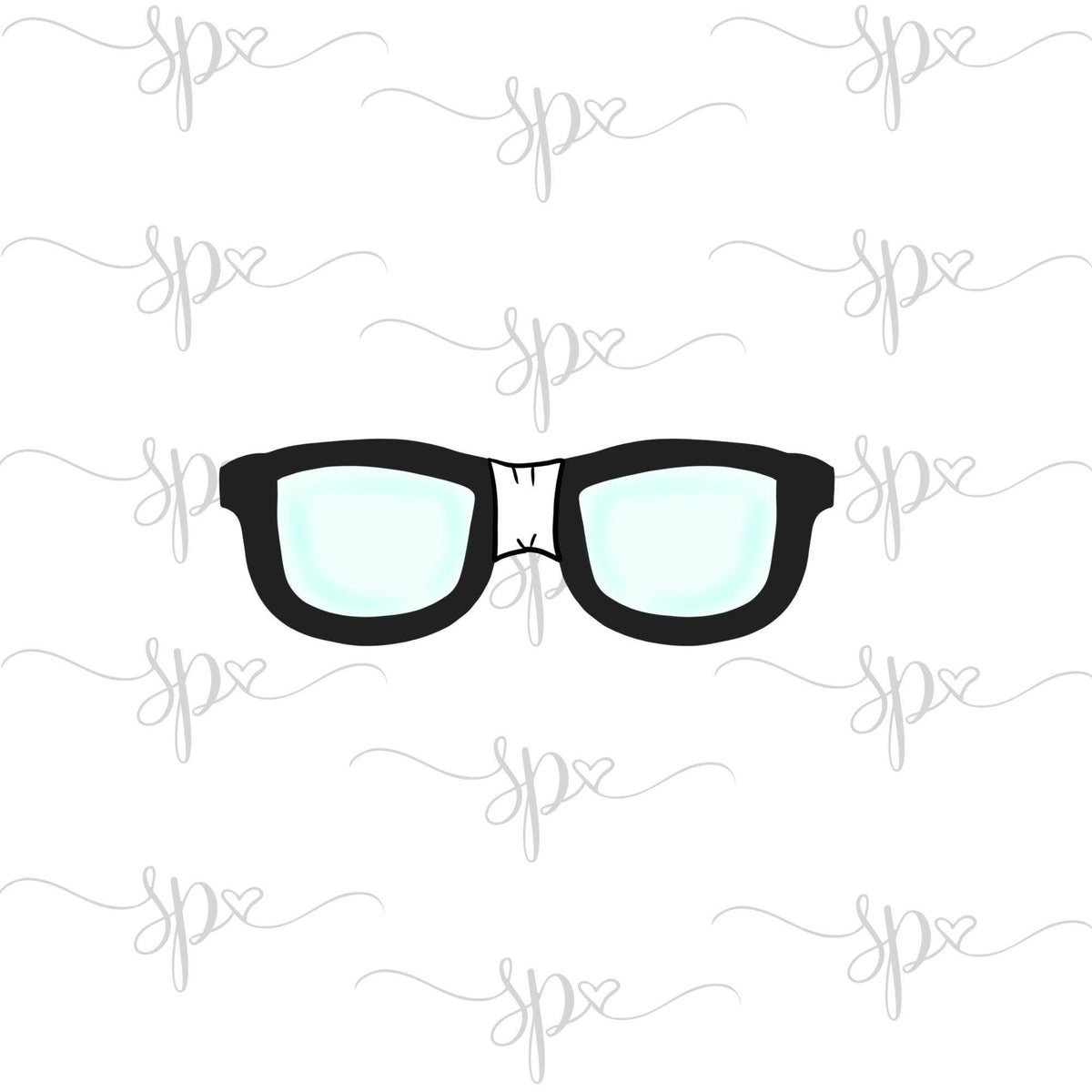 Hipster Glasses Cookie Cutter - Sweetleigh 