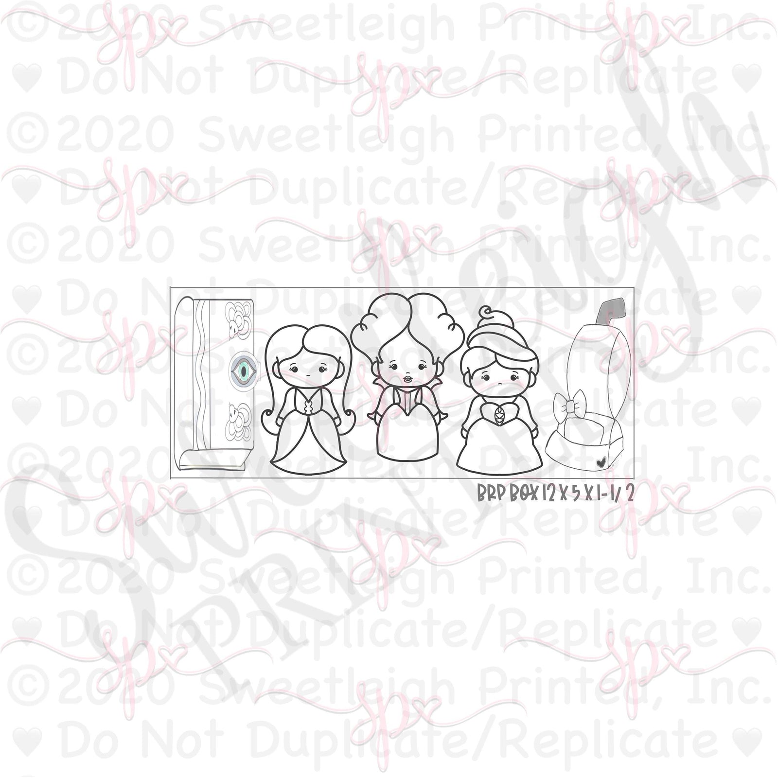 Hocus Pocus Stick Cookie Cutter Set - Sweetleigh 