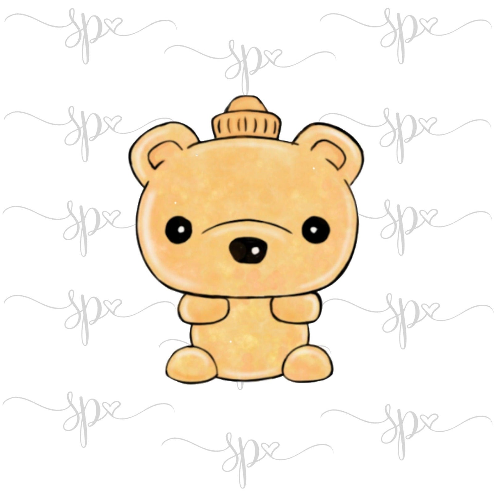 Honey Bear Bottle Cookie Cutter by Lady Milkstache - Sweetleigh 