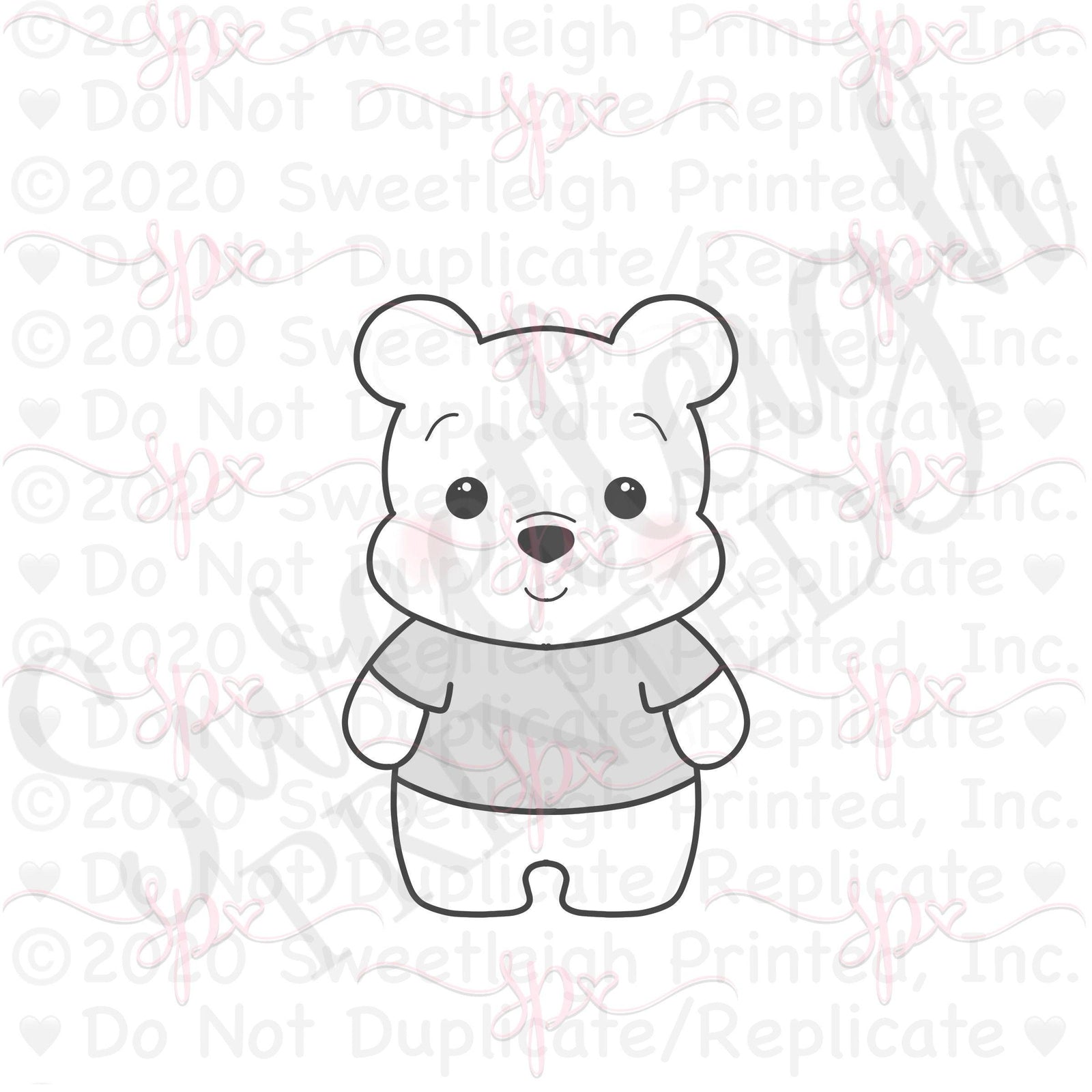 Honey Bear Cookie Cutter - Sweetleigh 