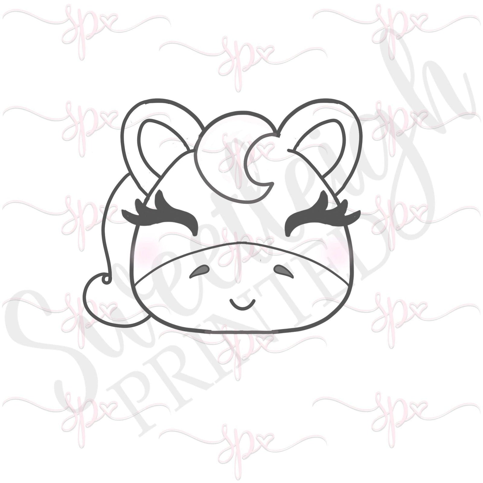 Horse Face 2020 Cookie Cutter - Sweetleigh 