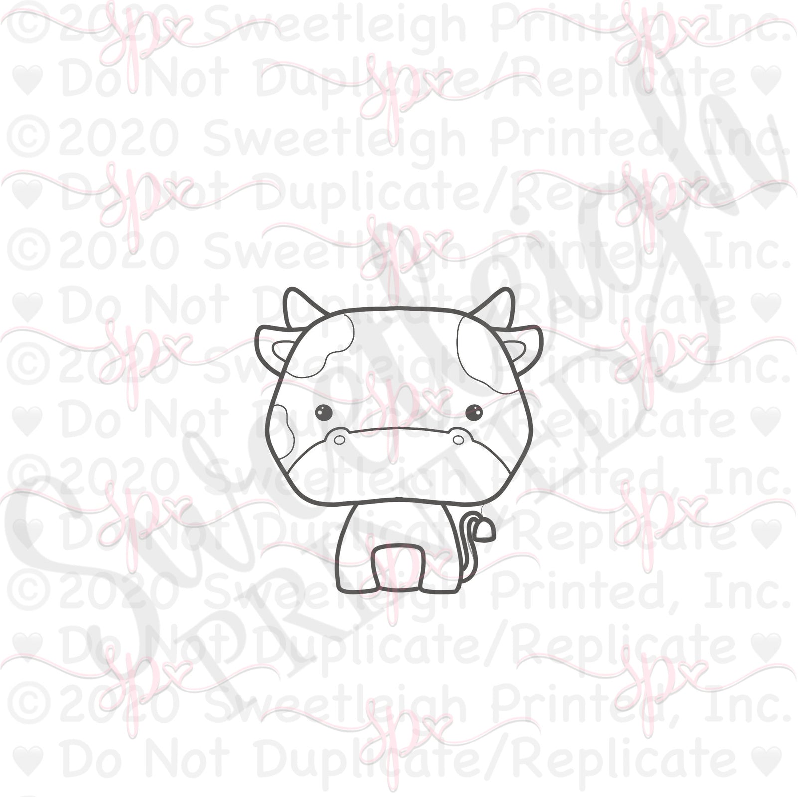 Farm Cow Cookie Cutter