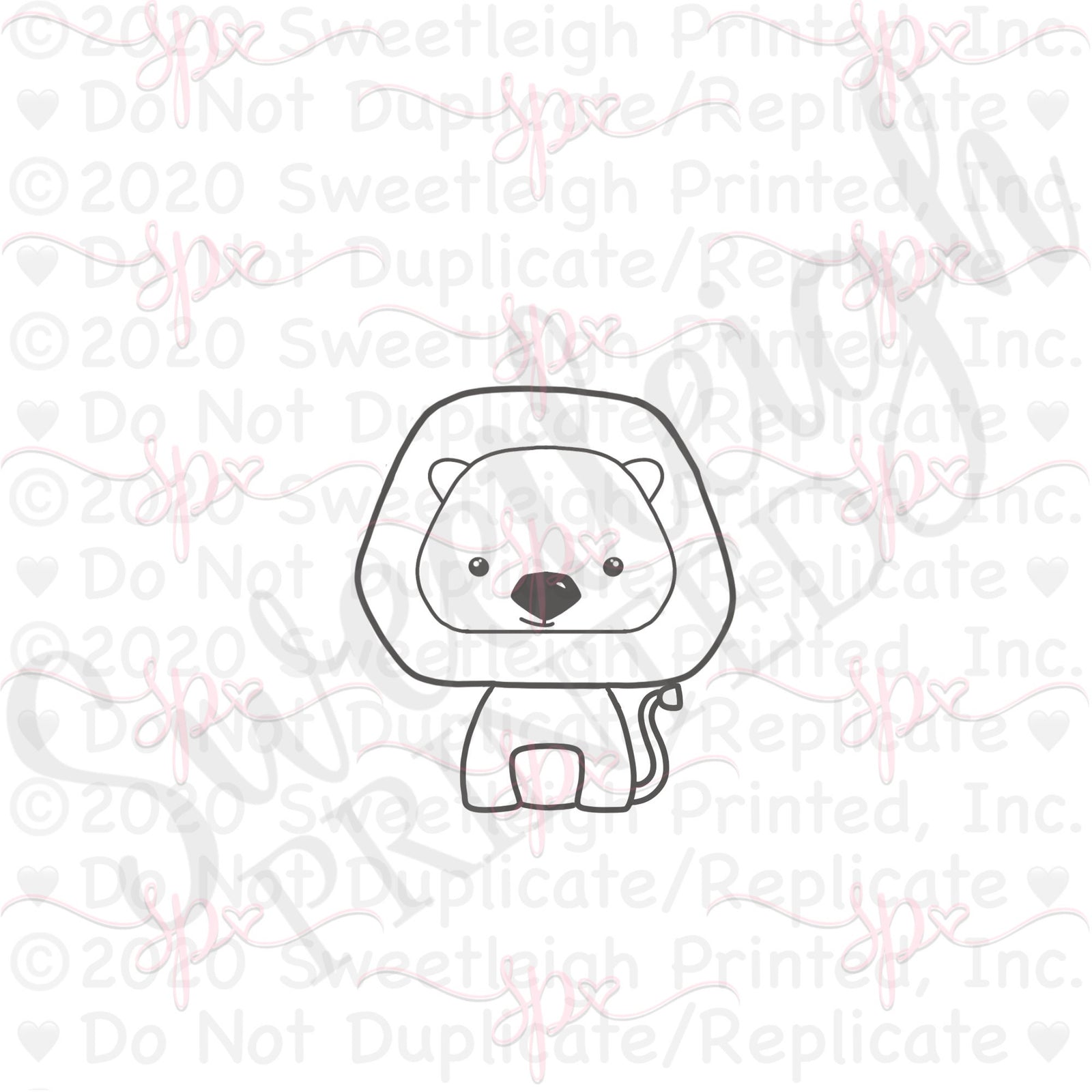 Zoo Lion Cookie Cutter