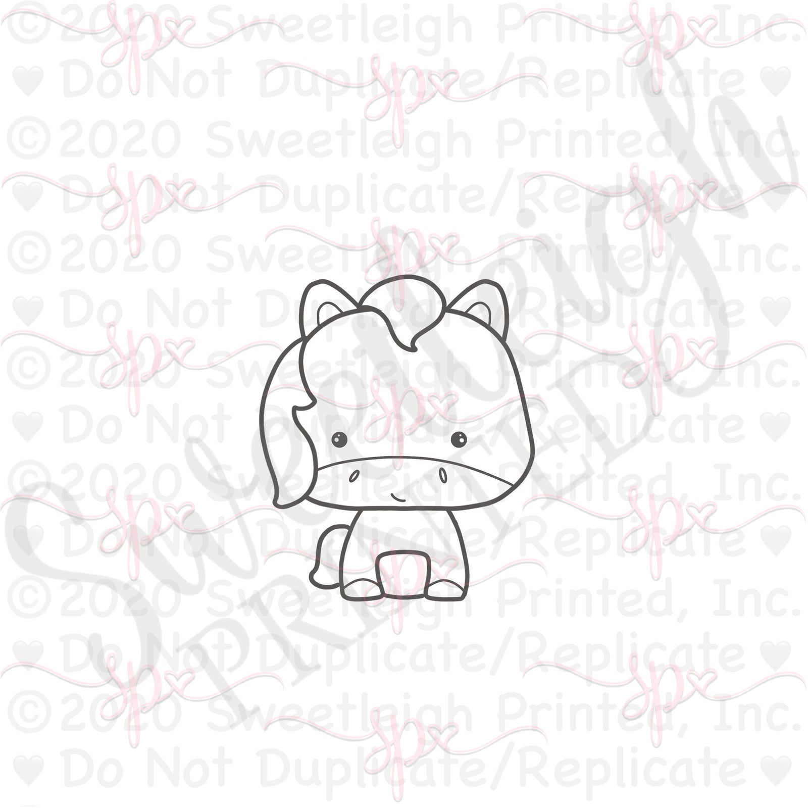 Farm Horse Cookie Cutter