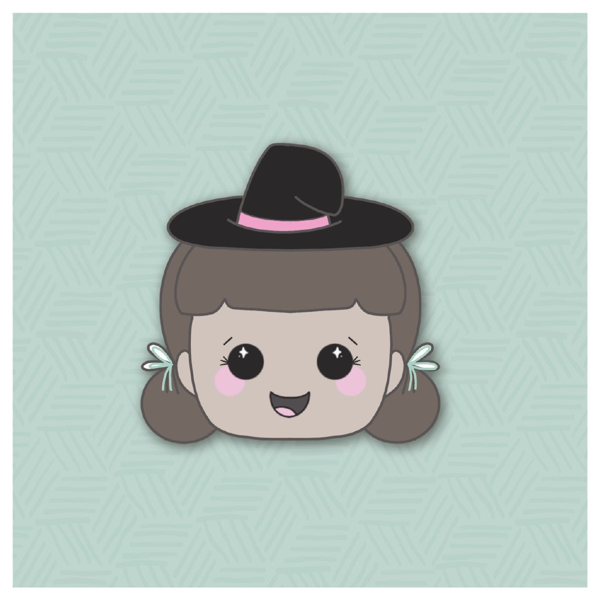 Chunky Witch Cookie Cutter