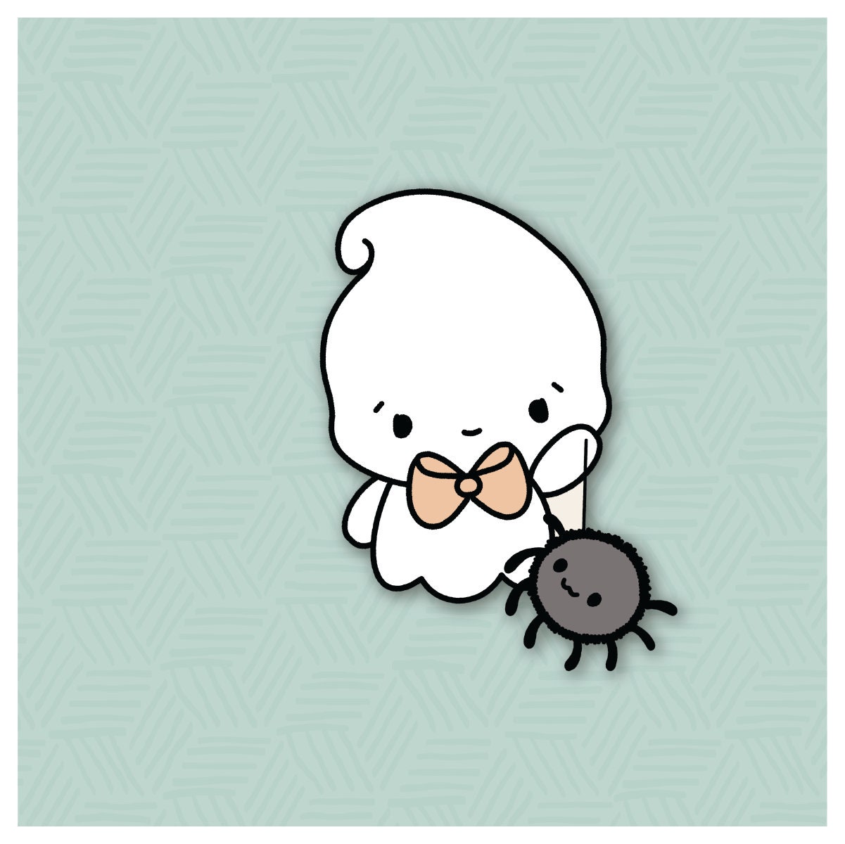 Cutie Ghost 2 Cookie Cutter