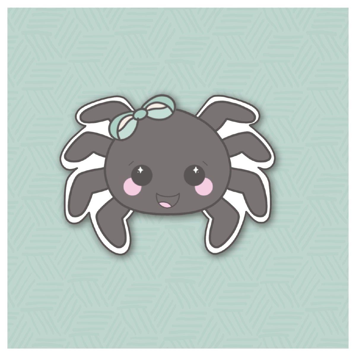 Girly Chunky Spider Cookie Cutter