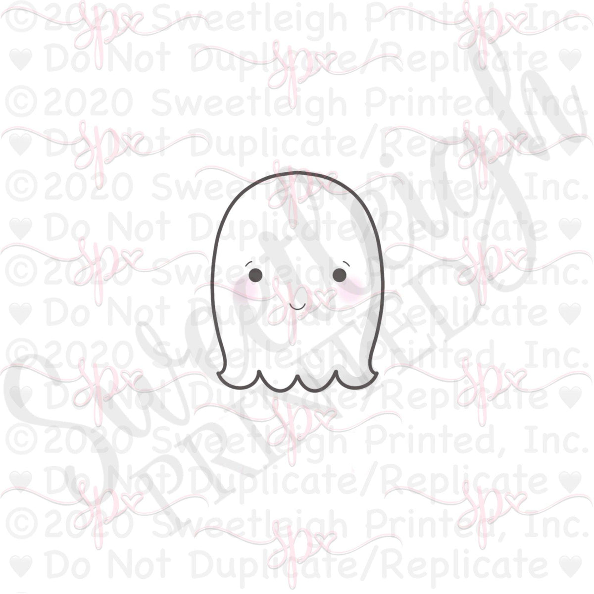 Jelly Ghost Cookie Cutter - Sweetleigh 