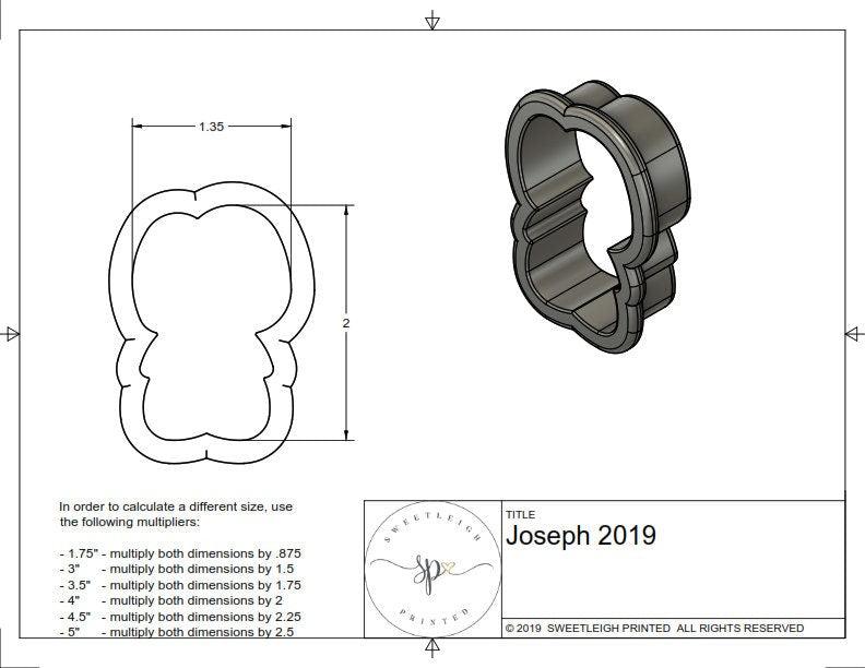 Joseph 2019 Cookie Cutter - Sweetleigh 