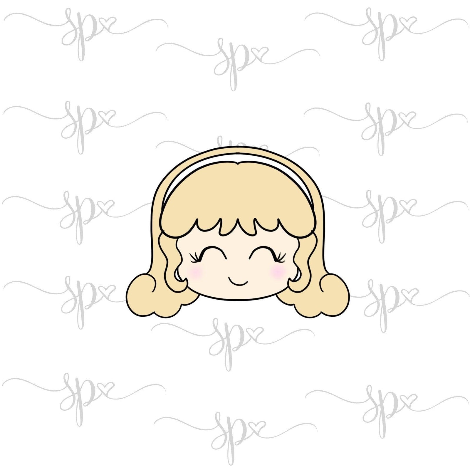 K Face Cookie Cutter - Sweetleigh 