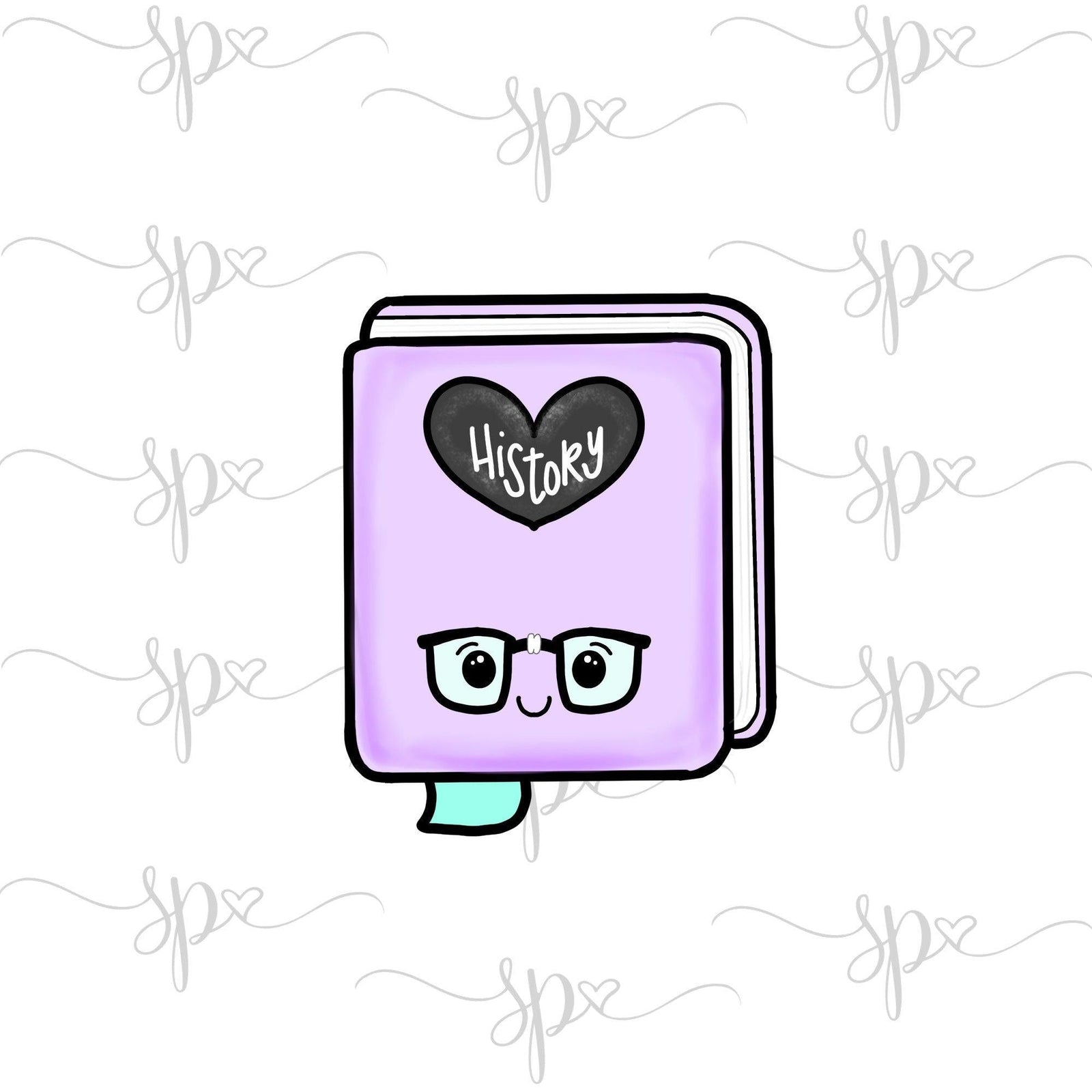 Kawaii Book Cookie Cutter - Sweetleigh 