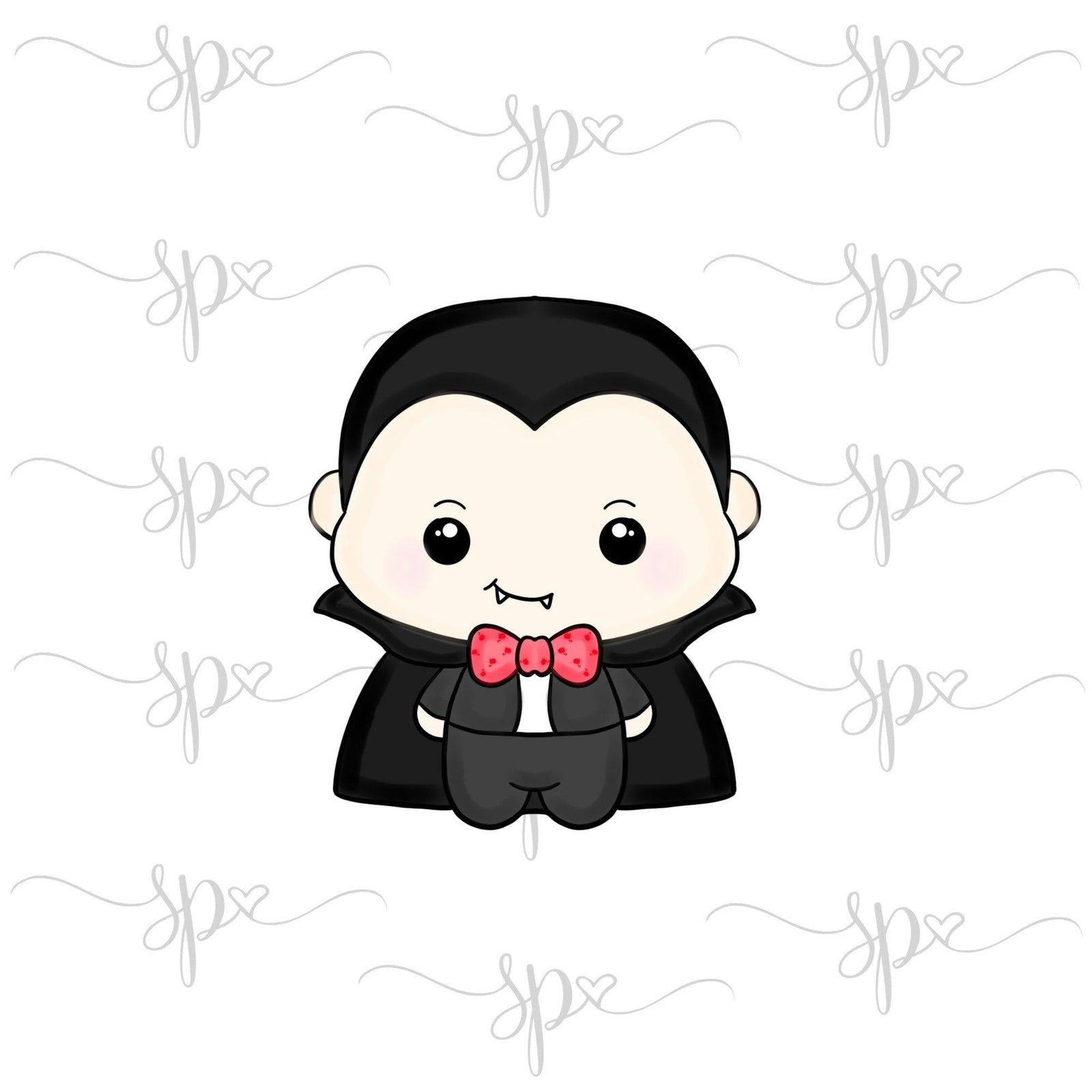 Kawaii Boy Vampire Cookie Cutter - Sweetleigh 