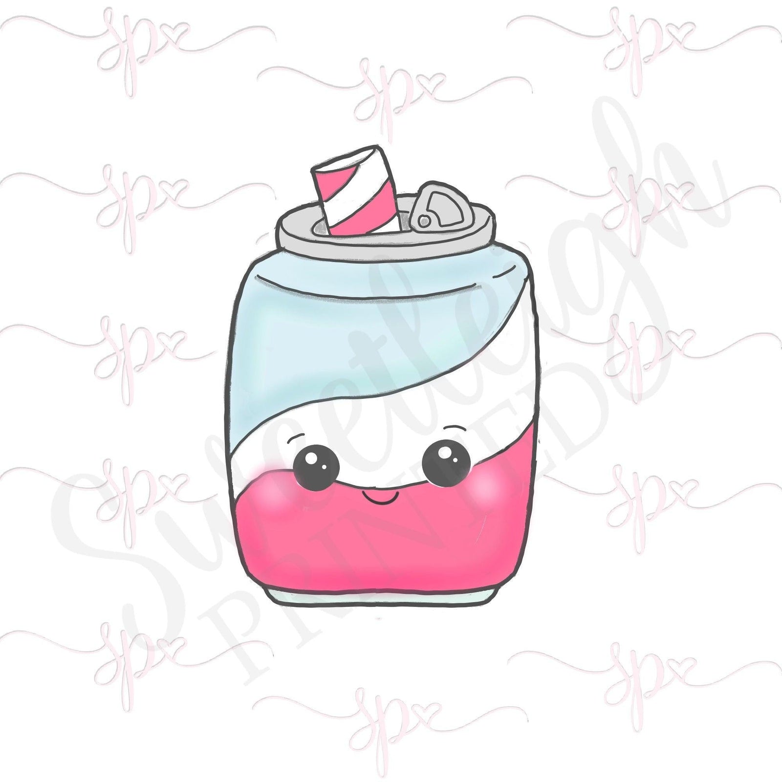 Kawaii Cola Can Cookie Cutter - Sweetleigh 