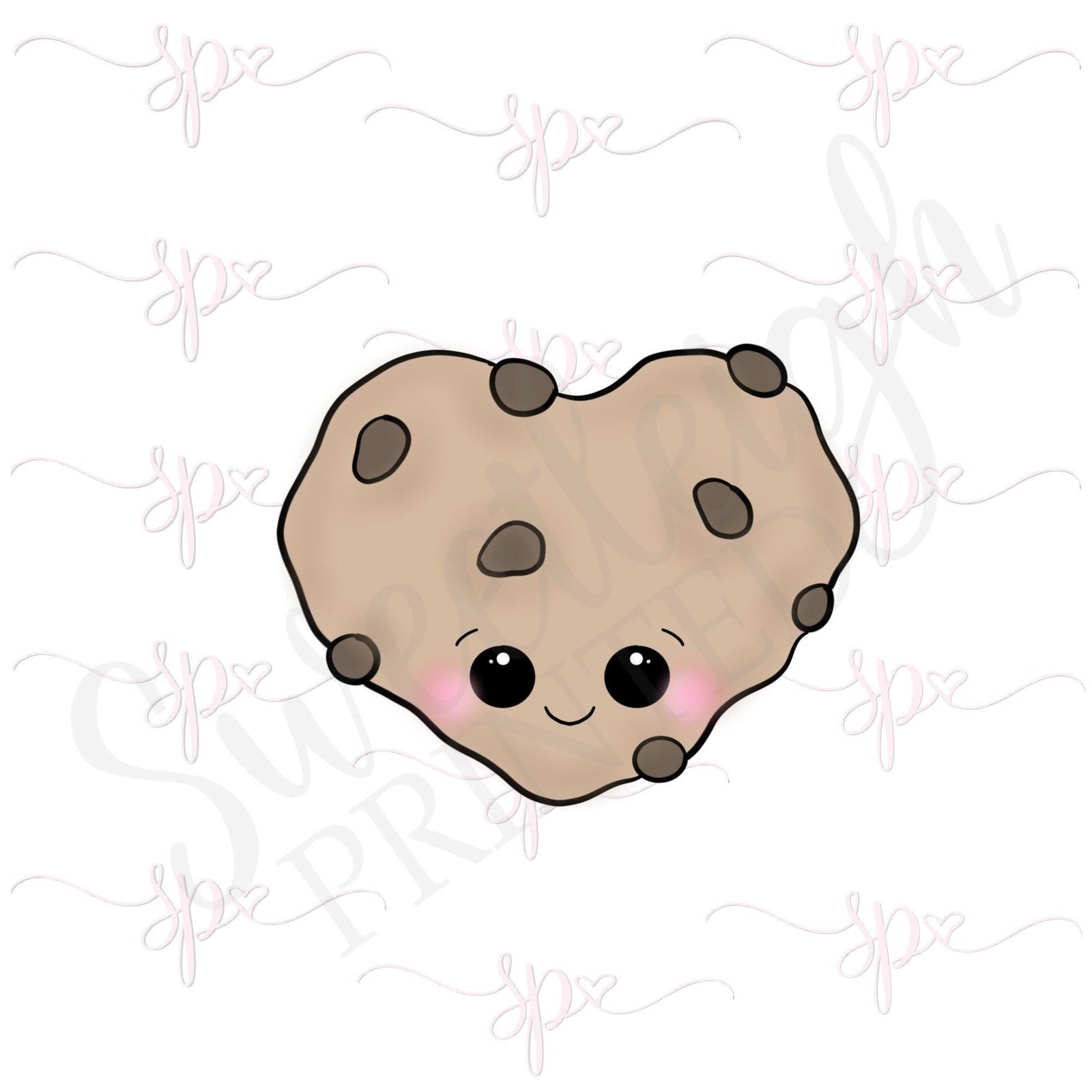 Kawaii Cookie Heart Cutter - Sweetleigh 