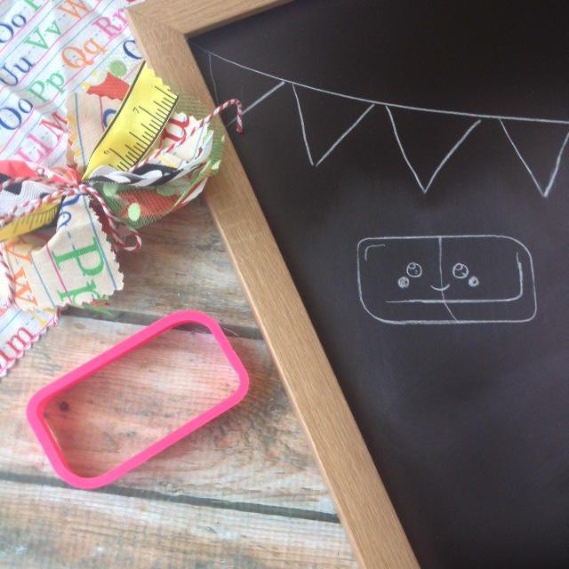 Kawaii Eraser Cookie Cutter - Sweetleigh 