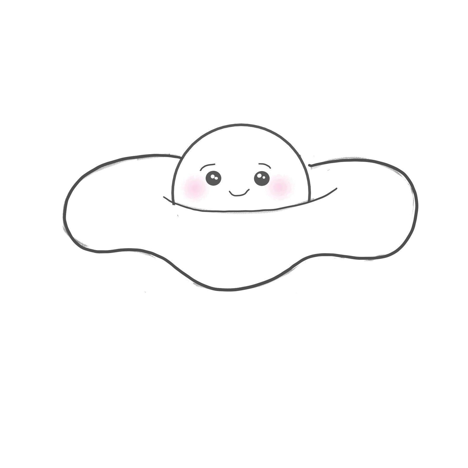 Kawaii Fried Egg Cookie Cutter - Sweetleigh 