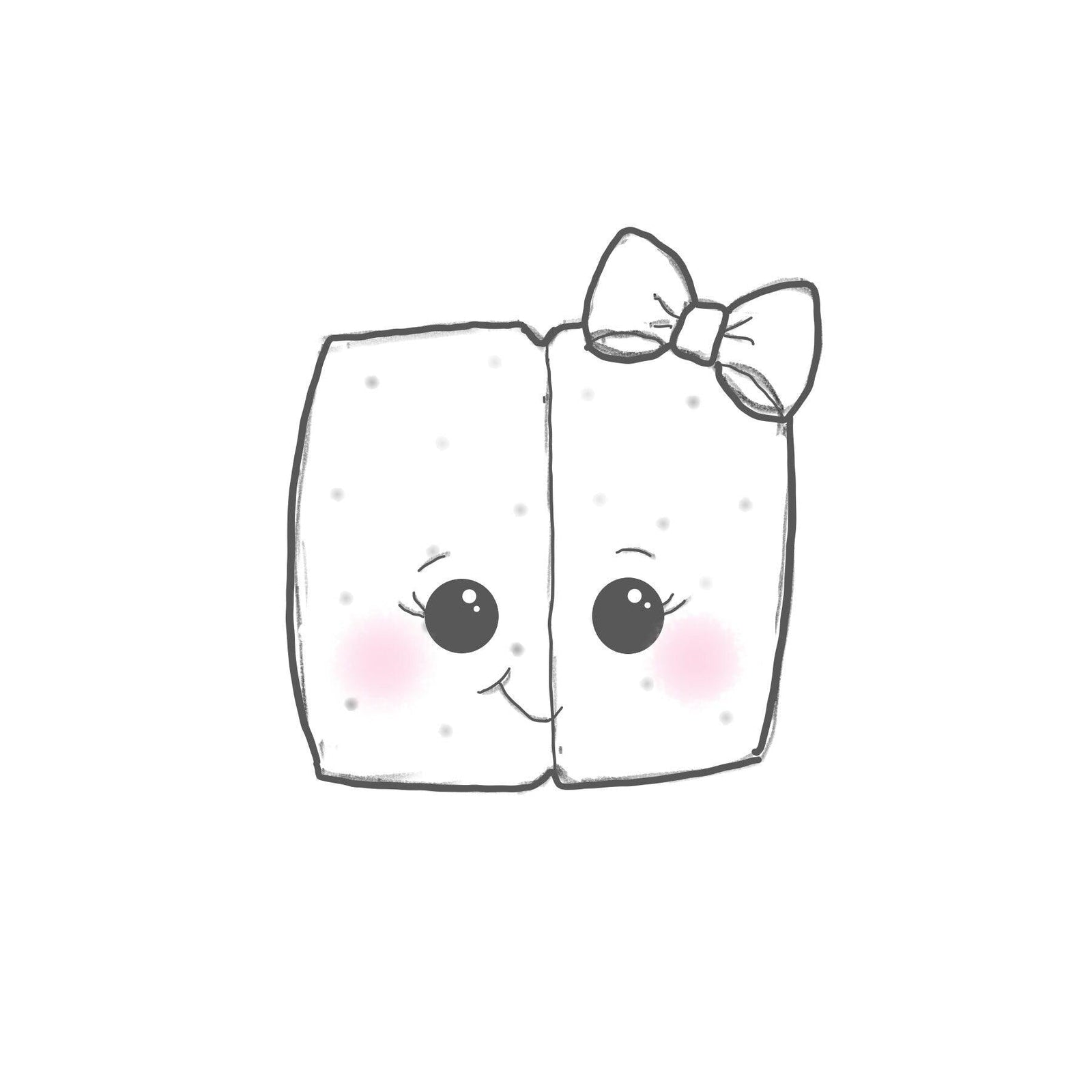 Kawaii Graham Cracker Cookie Cutter - Sweetleigh 