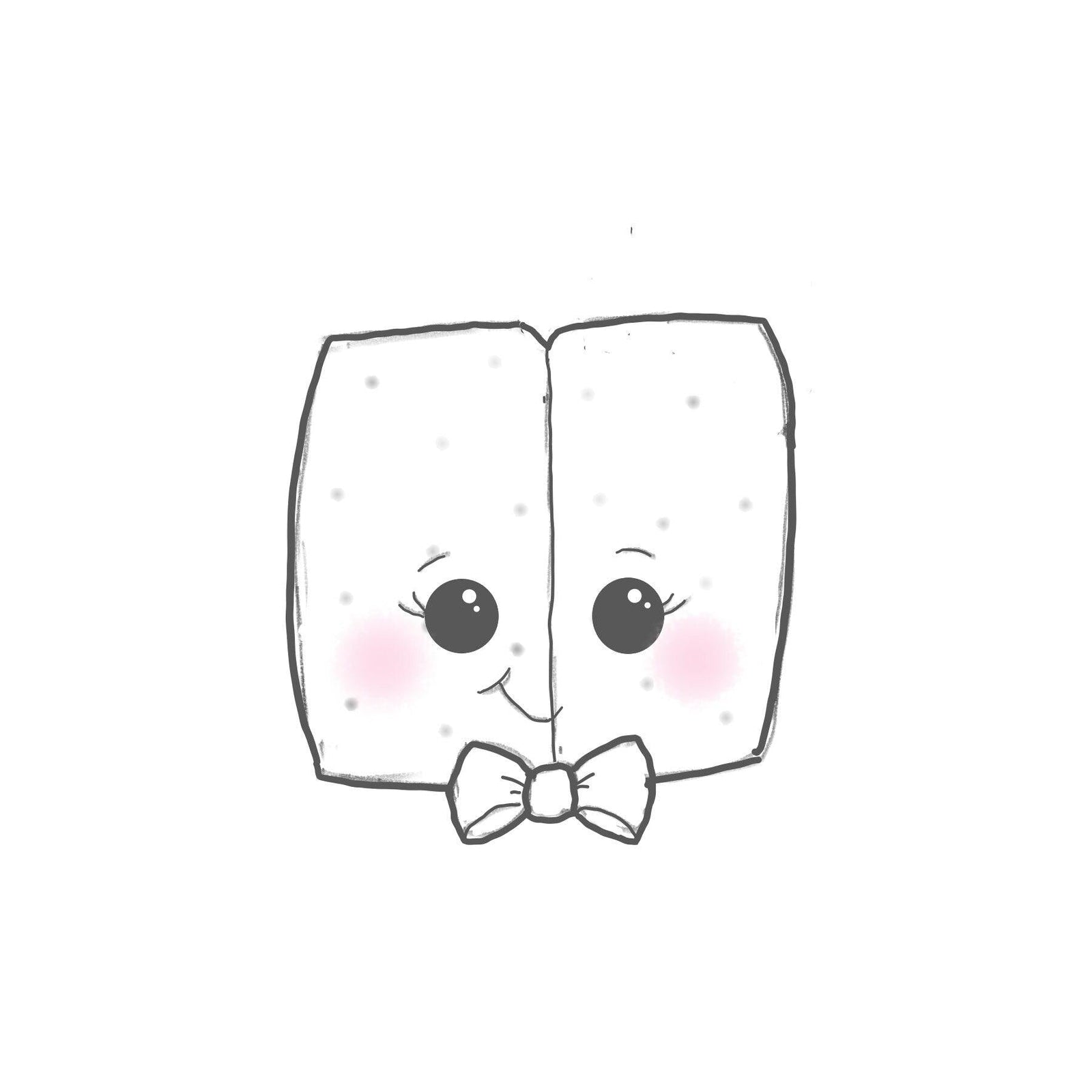 Kawaii Graham Cracker Cookie Cutter - Sweetleigh 