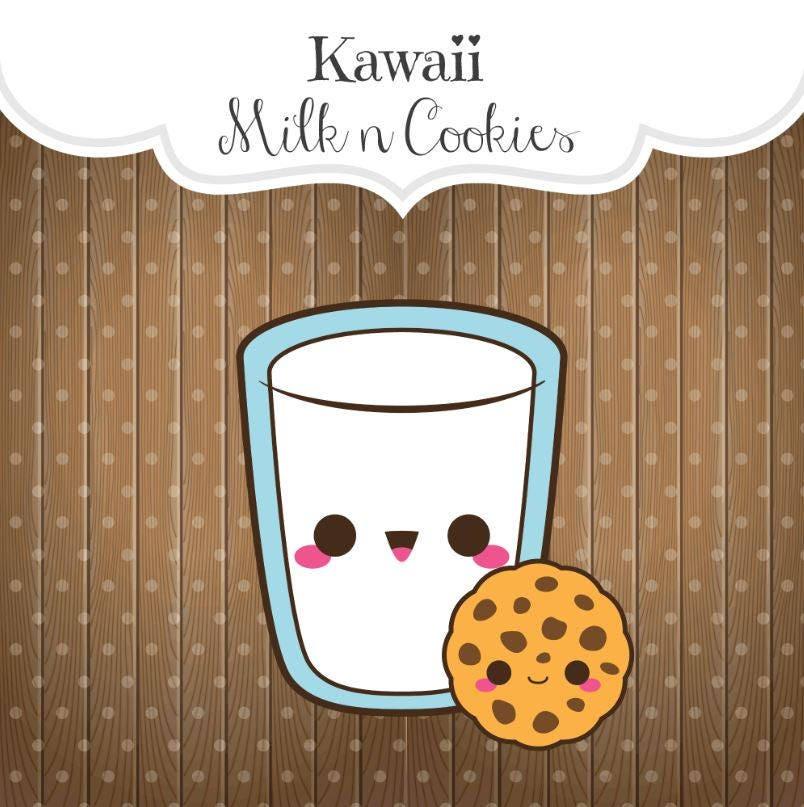 Kawaii Milk &#39;n Cookies Cookie Cutter - Sweetleigh 