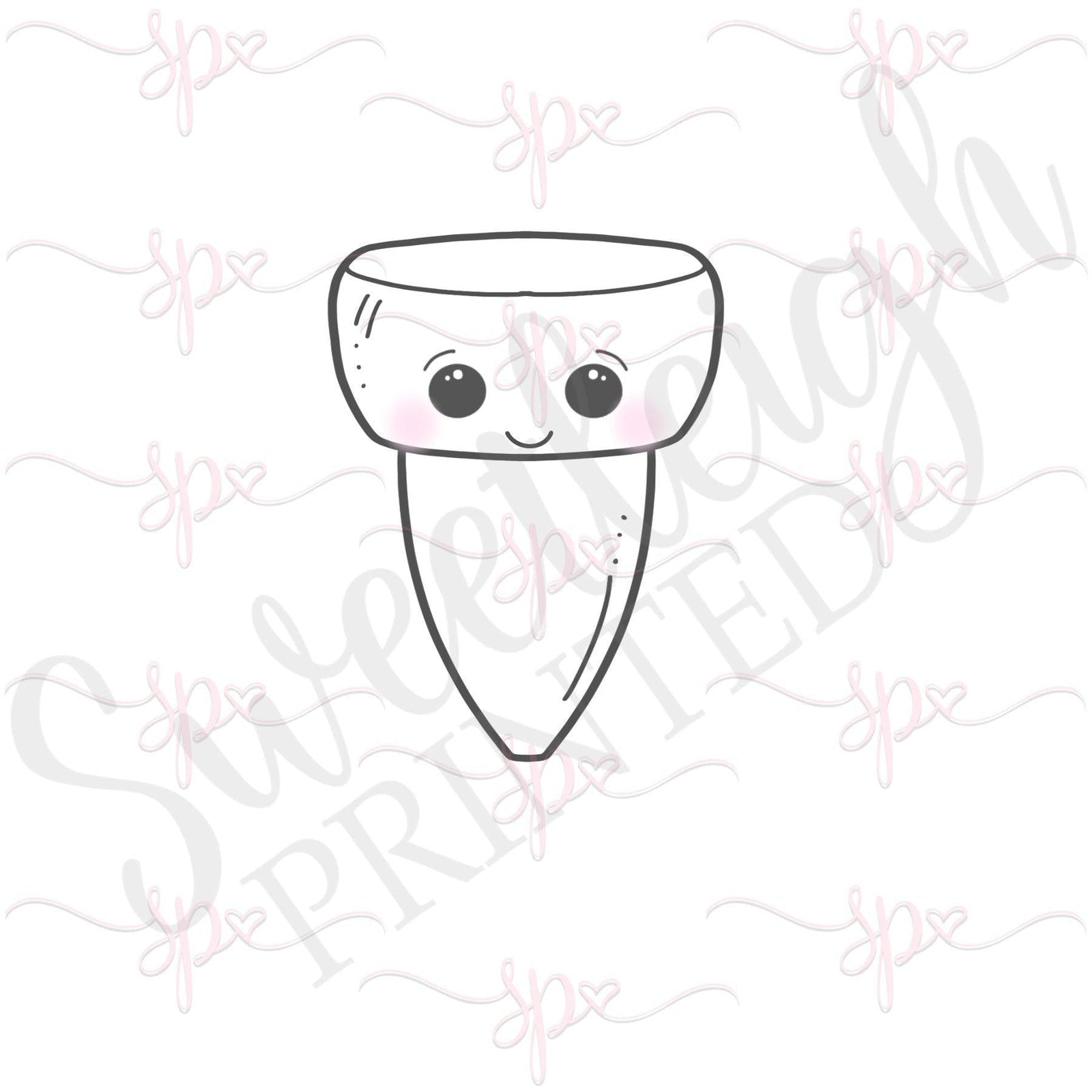 Kawaii Nail Cookie Cutter - Sweetleigh 