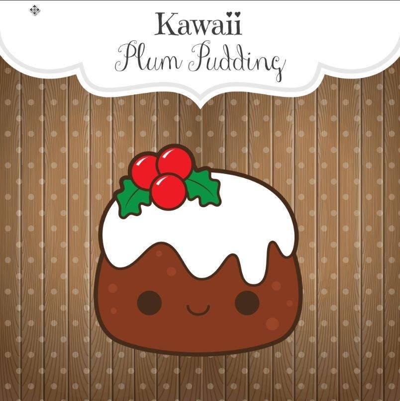 Kawaii Plum Pudding Cookie Cutter - Sweetleigh 