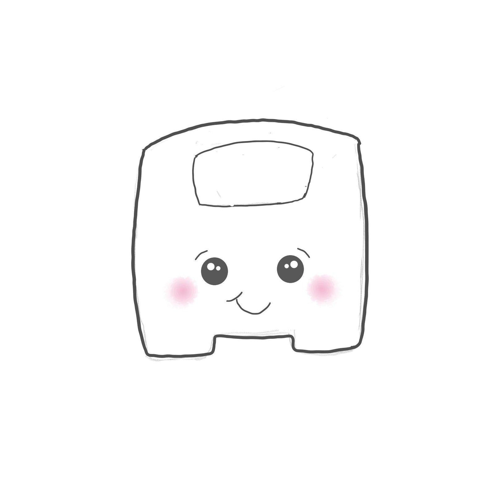 Kawaii Post Box Cookie Cutter - Sweetleigh 