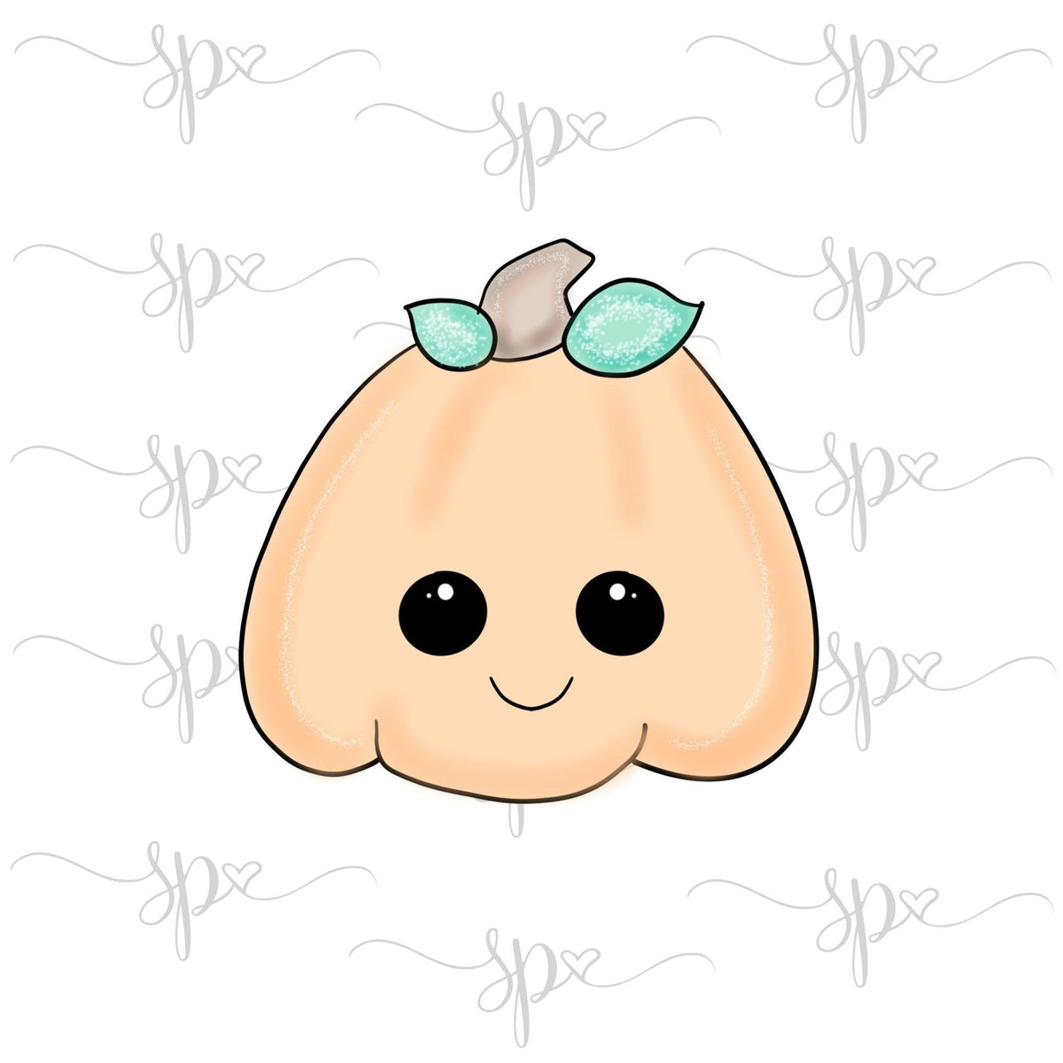 Kawaii Pumpkin Cookie Cutter - Sweetleigh 