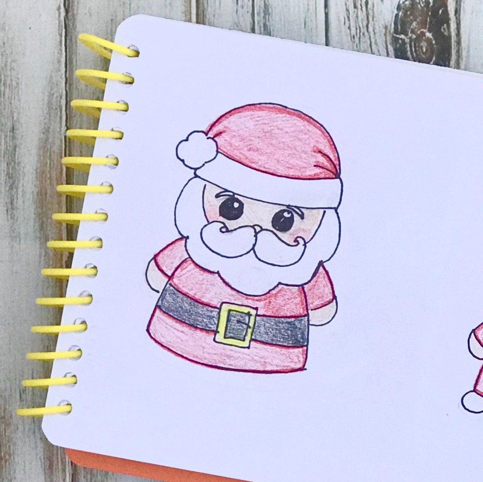 Kawaii Santa 2018 Cookie Cutter - Sweetleigh 