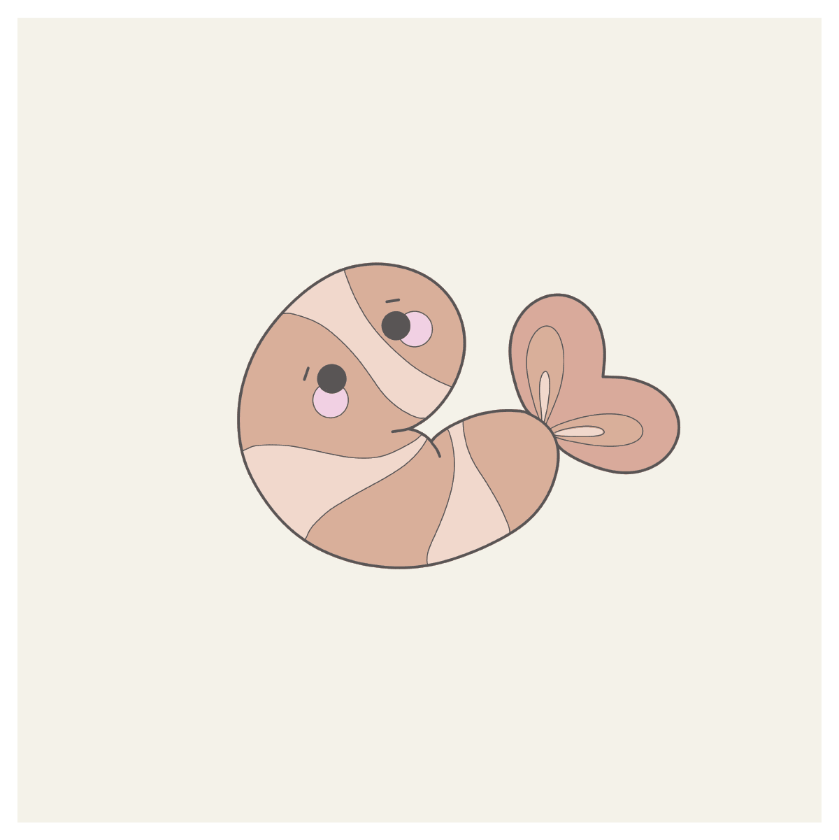 Kawaii Shrimp Cookie Cutter - Sweetleigh 