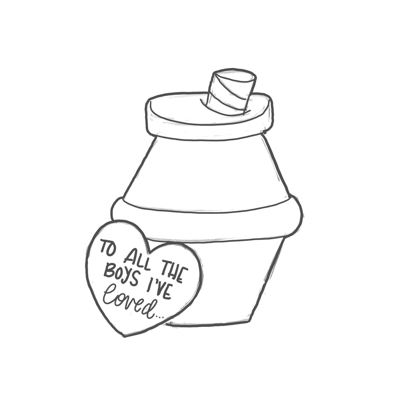 Kawaii Yokult with Heart Cookie Cutter - Sweetleigh 